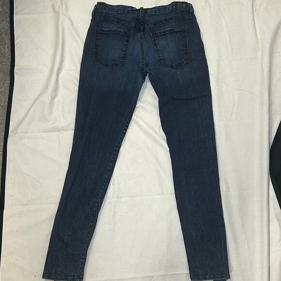 7 For All Mankind Womens Mid Rise Straight Leg Jeans Size 30 Blue - Picture 2 of 7